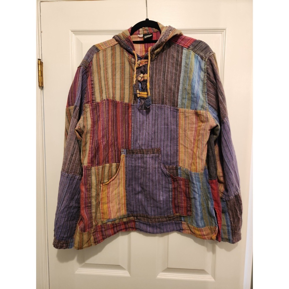 Shop Therapy Bohemian Patchwork Hoodie M/L